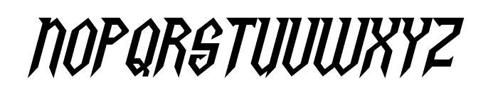 Gargoyles Italic Font UPPERCASE
