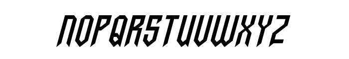 Gargoyles Italic Font LOWERCASE