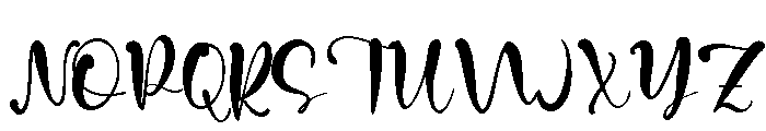 Garlando Font UPPERCASE