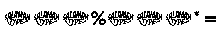 Garlic Sauce DEMO Regular Font OTHER CHARS