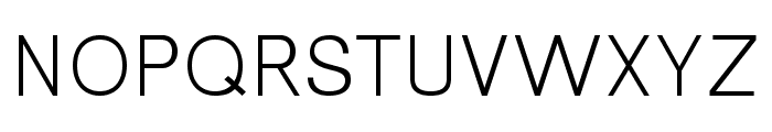 Garute Light Font UPPERCASE