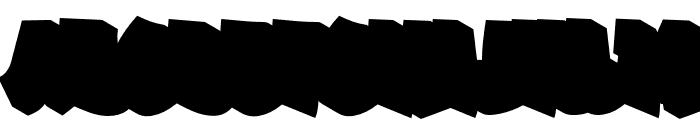 Gastar Graffiti Extrude Font UPPERCASE