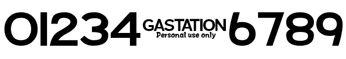 Gastation Font OTHER CHARS