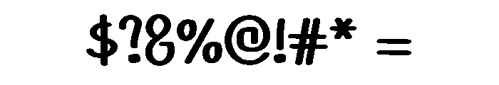 Gastlliant Font OTHER CHARS