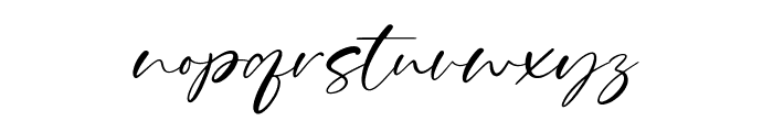 Gastonica Font LOWERCASE