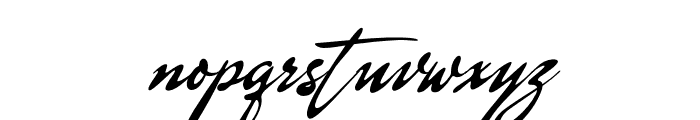 Gastroline Signature PERSONAL Regular Font LOWERCASE