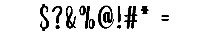 Gate Away Font OTHER CHARS