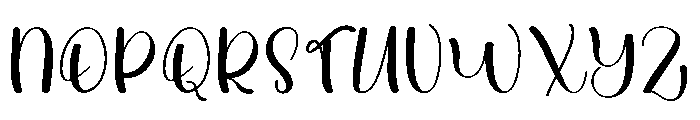 Gate Away Font UPPERCASE
