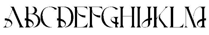 Gathering Represent Demo Regular Font UPPERCASE