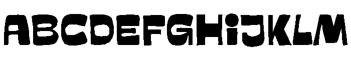Gatok Regular Font UPPERCASE