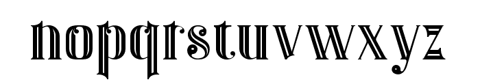 Gatsby Inline Font LOWERCASE