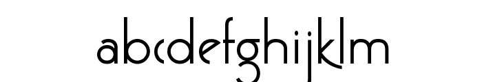 GatsbyFLF-Bold Font LOWERCASE