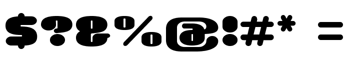 GauFontMilkChoco Font OTHER CHARS