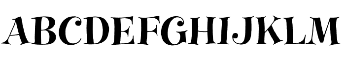 Gavabon-Clean Font UPPERCASE