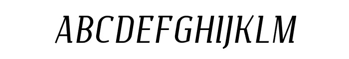 Gawaa Italic Font UPPERCASE