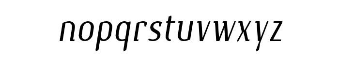 Gawaa Italic Font LOWERCASE