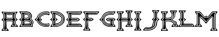 Gawain Font LOWERCASE