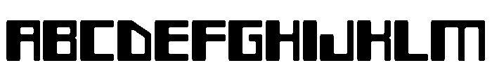 Gaz Font UPPERCASE