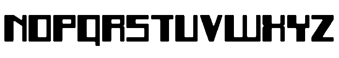 Gaz Font UPPERCASE