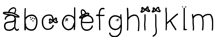 galFont Font LOWERCASE