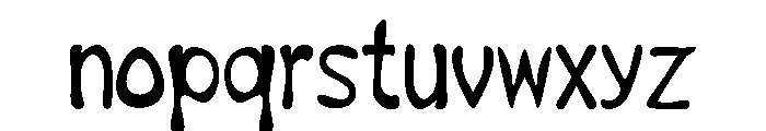 galifont Font LOWERCASE