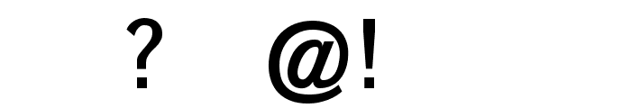 gausshauss bold Font OTHER CHARS