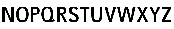 gausshauss bold Font UPPERCASE