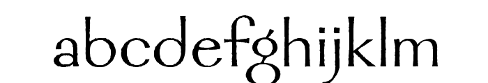GalahadStd-Regular Font LOWERCASE