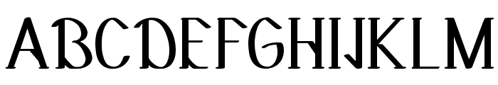 Galavin-Bold Font UPPERCASE