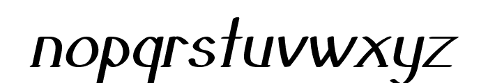 Galavin-BoldItalic Font LOWERCASE