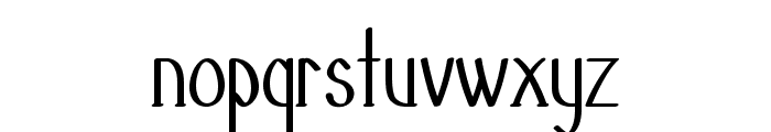 Galavin-CondensedBold Font LOWERCASE