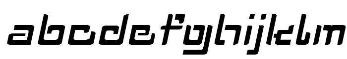 Gammadra-BoldItalic Font LOWERCASE