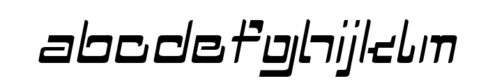 GammadraItalic Font LOWERCASE
