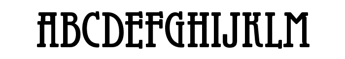 Gandalf-Regular Font UPPERCASE