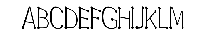 Garandrun-CondensedRegular Font UPPERCASE