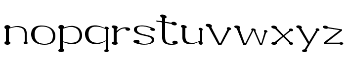 Garandrun-ExpandedRegular Font LOWERCASE