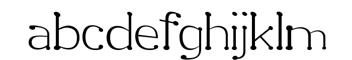 Garandrun Font LOWERCASE