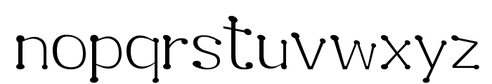 Garandrun Font LOWERCASE