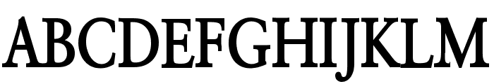 Garrick Condensed Bold Font UPPERCASE