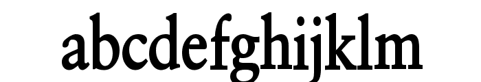 Garrick Condensed Bold Font LOWERCASE