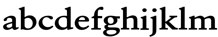 Garrick Wide Bold Font LOWERCASE