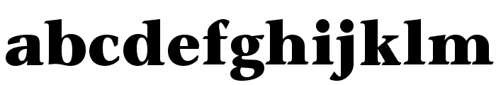 GarthGraphicStd-Black Font LOWERCASE