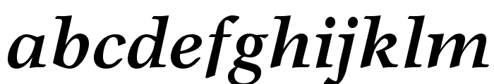 GarthGraphicStd-BoldItalic Font LOWERCASE