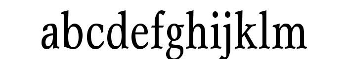 GarthGraphicStd-Condensed Font LOWERCASE
