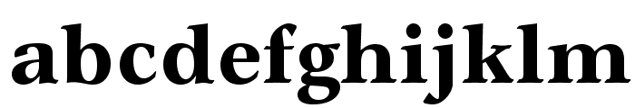 GarthGraphicStd-ExtraBold Font LOWERCASE