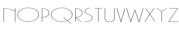 Gaston Extended Normal Font UPPERCASE