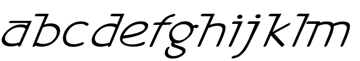 Gavol-ExpandedRegular Font LOWERCASE