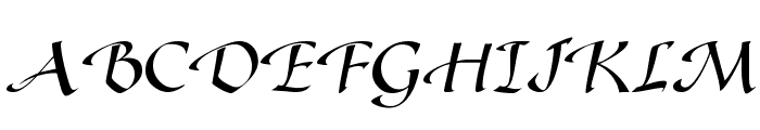 Gaze Normal Font UPPERCASE