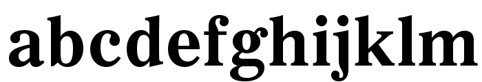 GazetteLTStd-Bold Font LOWERCASE