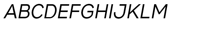 Gabriel Sans Condensed Normal Italic Font UPPERCASE